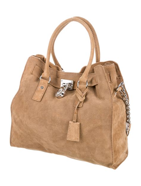 michael kors suede bag